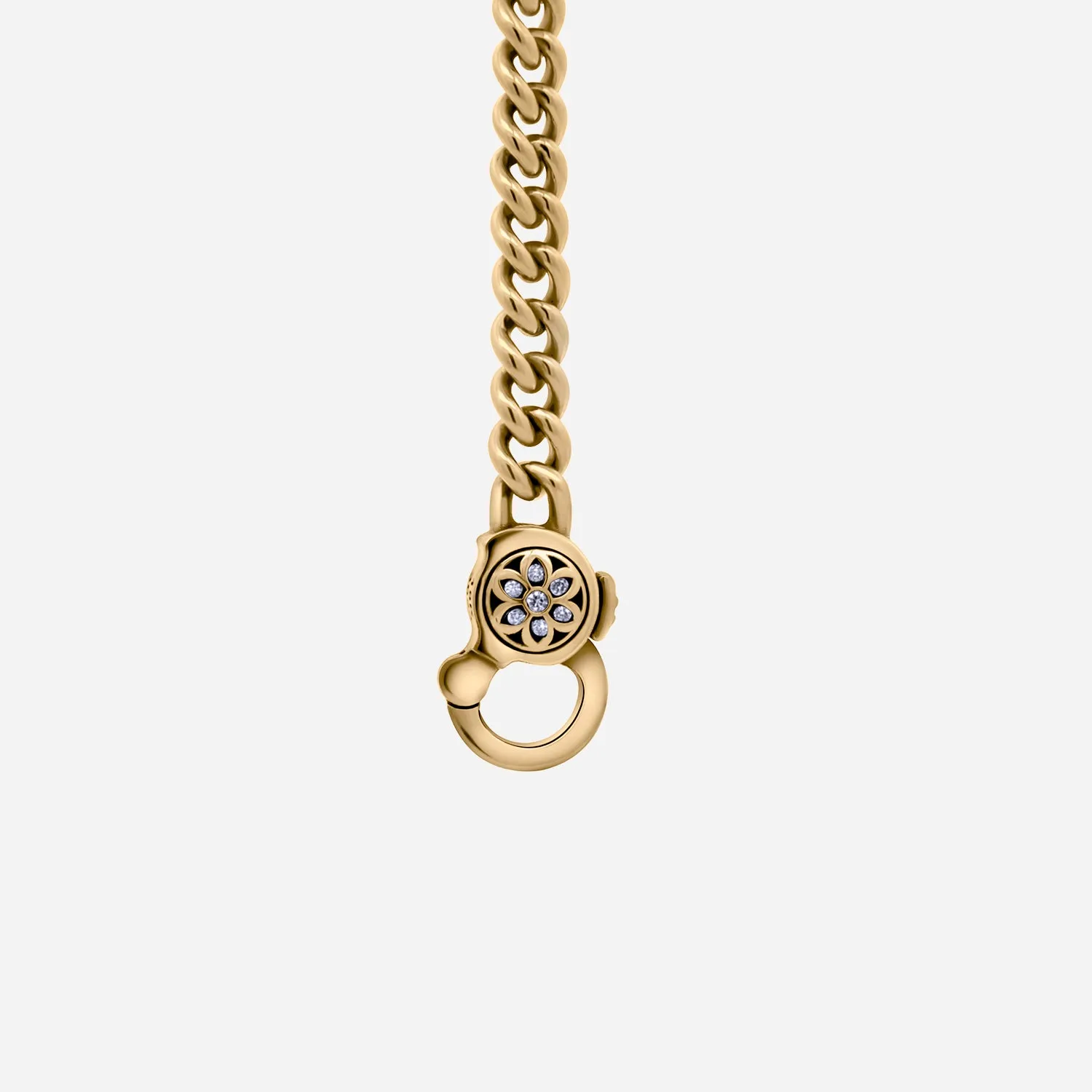 Curb Chain Necklace | 18K Yellow Gold - AA