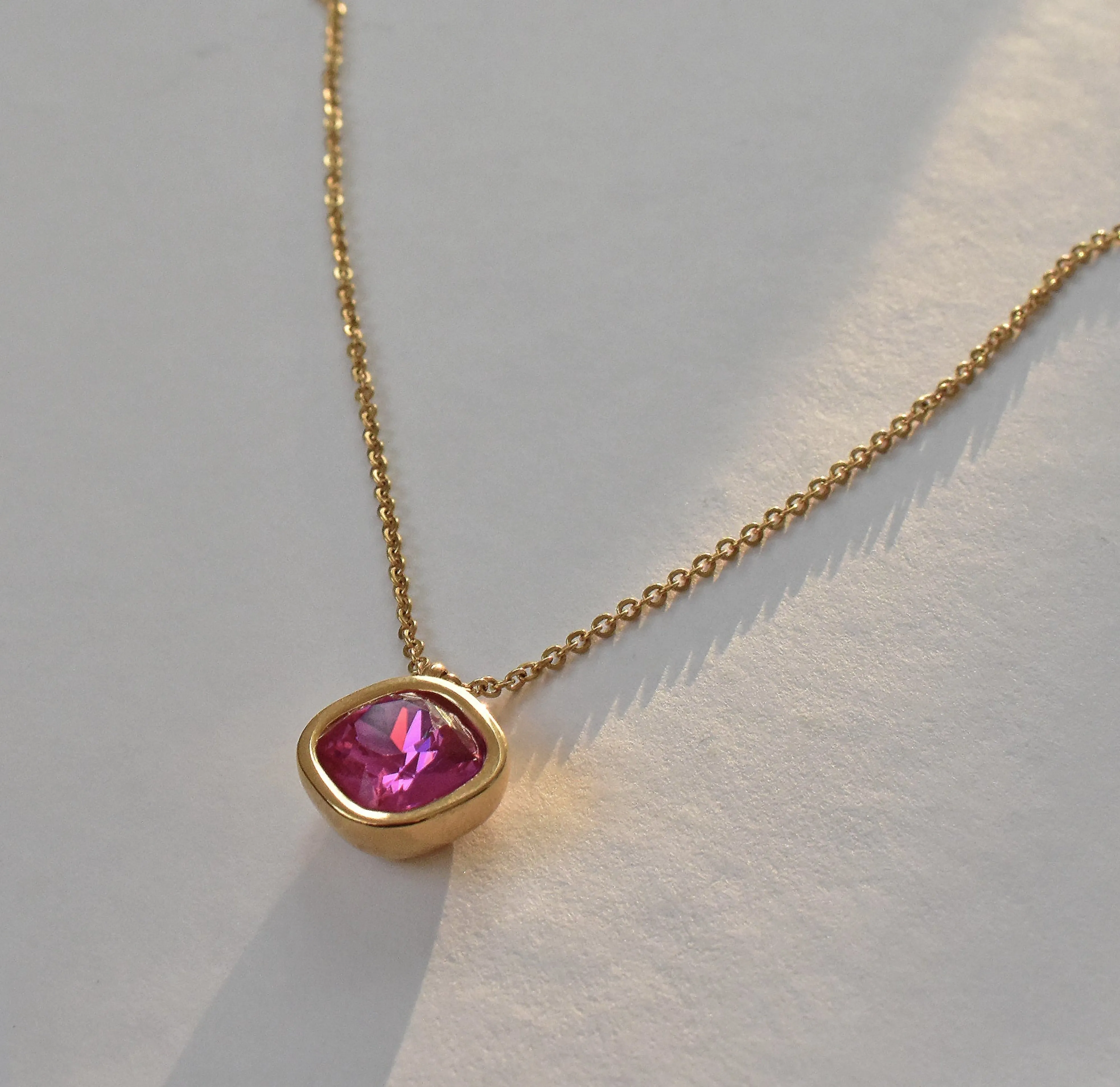 DESIREE RUBY BIRTHSTONE PENDANT - JULY