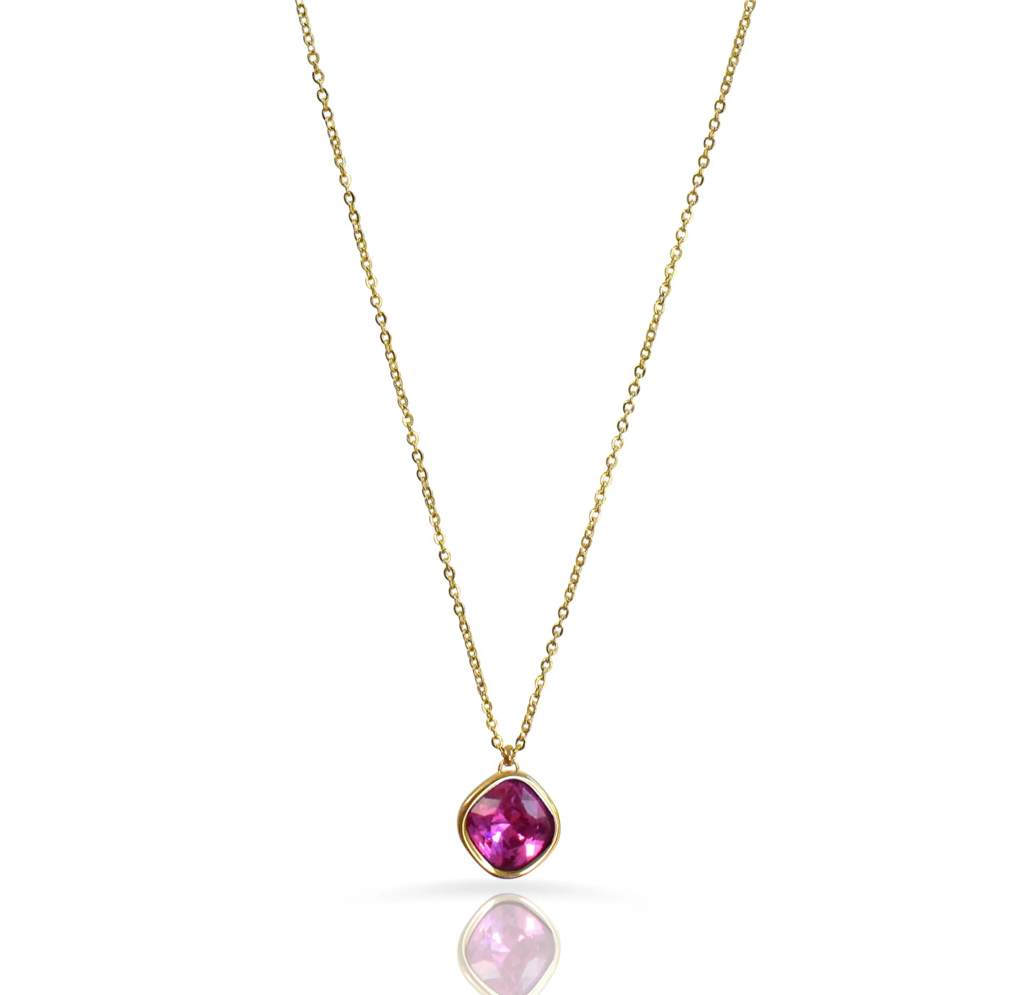 DESIREE RUBY BIRTHSTONE PENDANT - JULY