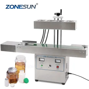 Desktop Continous Induction Aluminium Foil Sealing Machine For Plastic Bottles