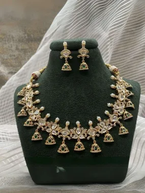 Divinely Crafted Kundan Necklace