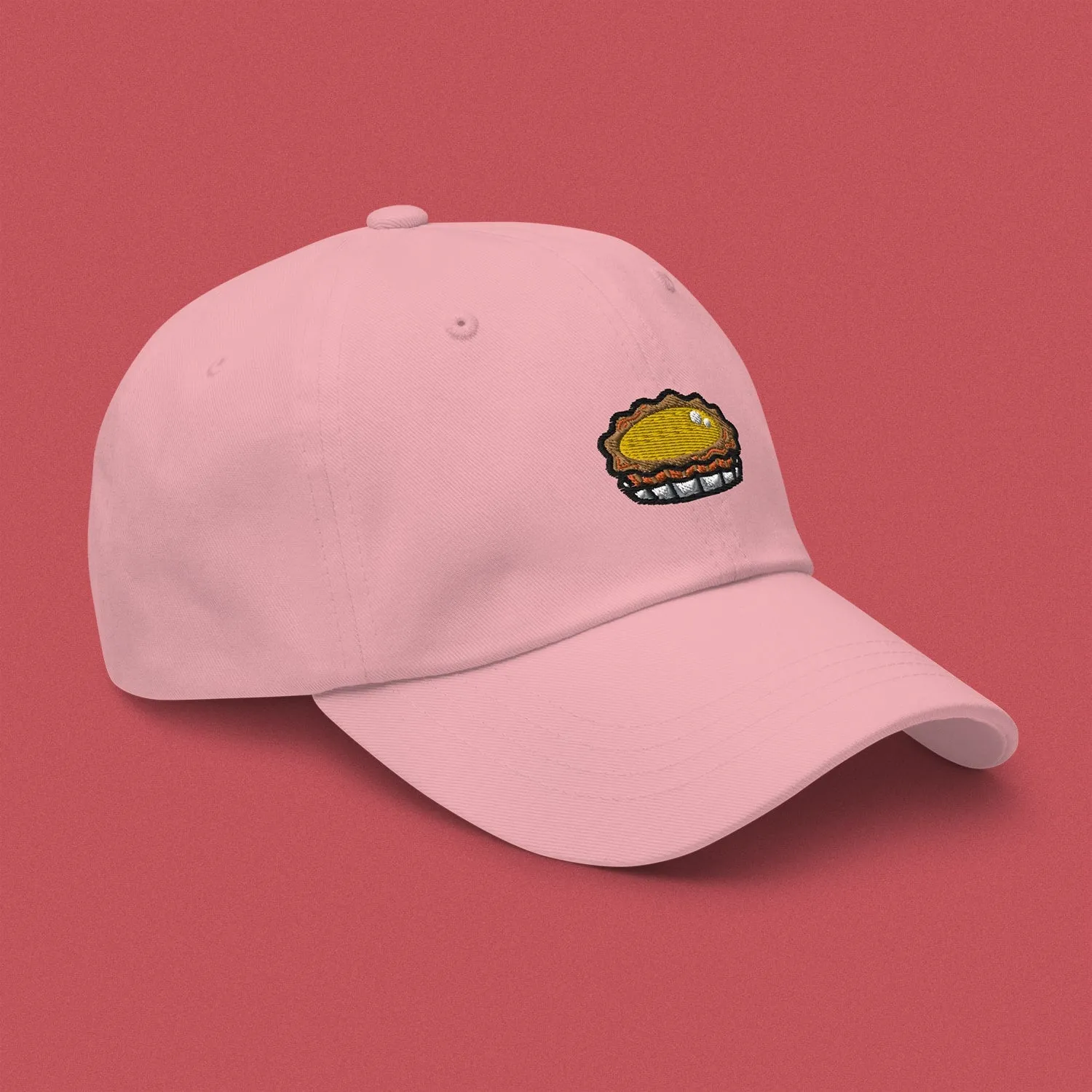 Egg Tart Embroidered Cap