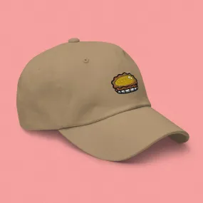 Egg Tart Embroidered Cap