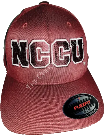 Embroidered NCCU Wooly 6-Panel Cap