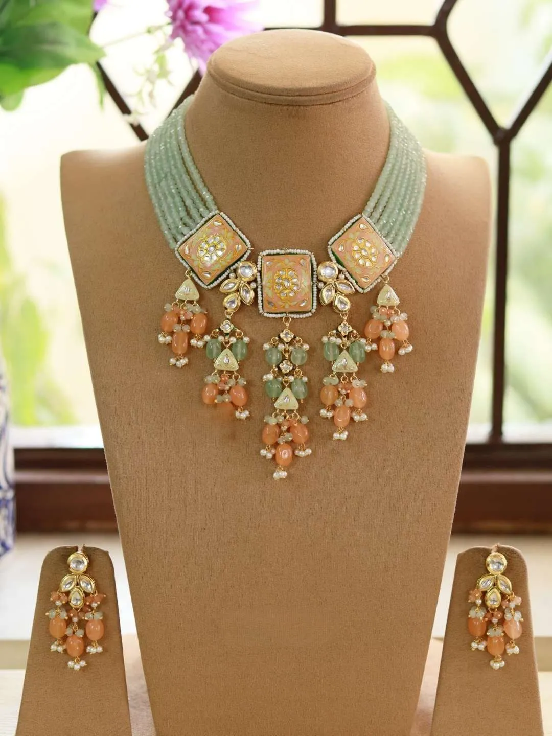 Enchanting Rajasthani Delight Choker Necklace