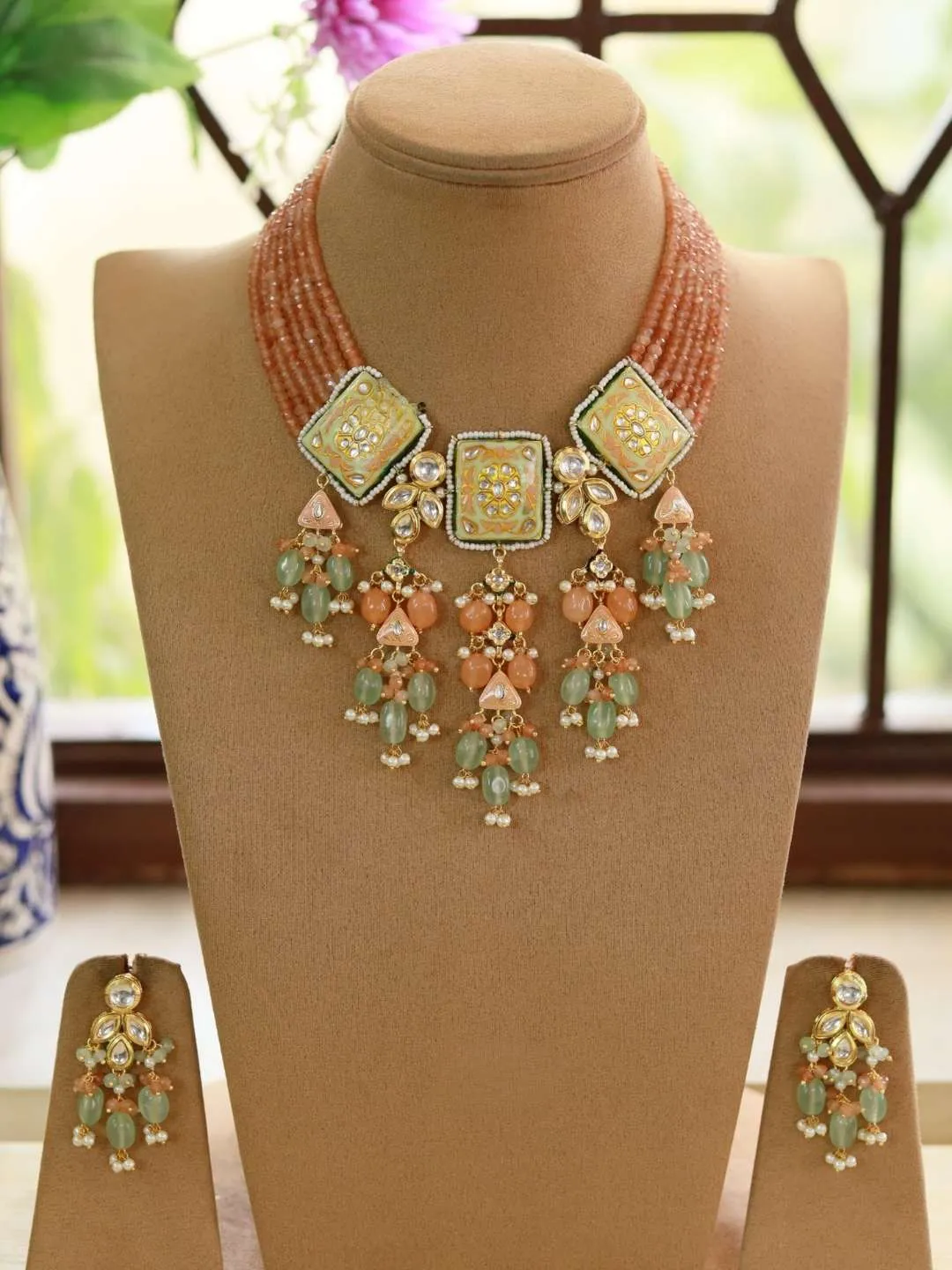 Enchanting Rajasthani Delight Choker Necklace