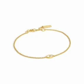 Evil Eye Gold Bracelet B030-01G