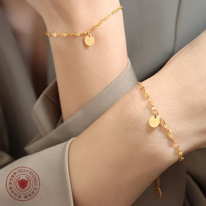 Exquisite Cold Ins Trend Minimalist Light Luxury Bracelet