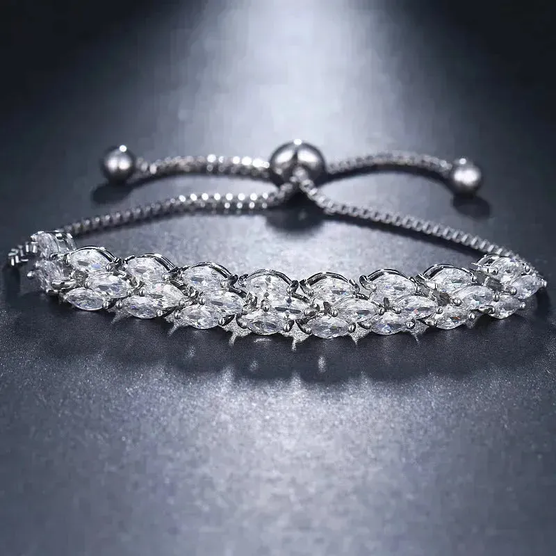 Fashion horse eye zircon bracelet for women