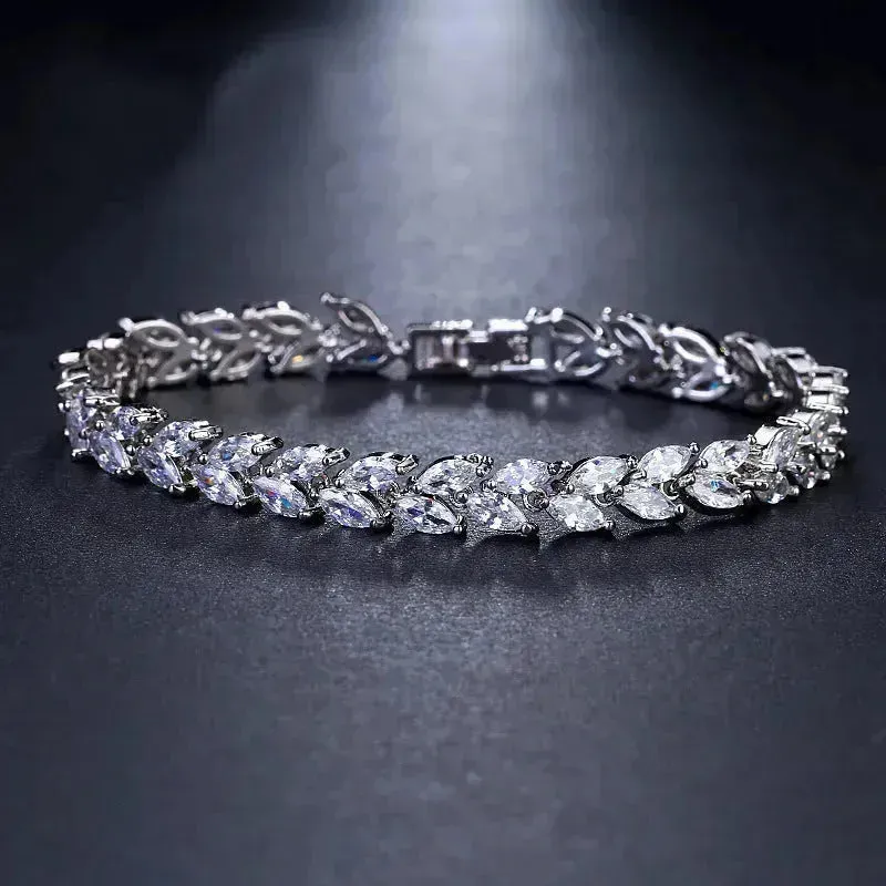 Fashion horse eye zircon bracelet for women