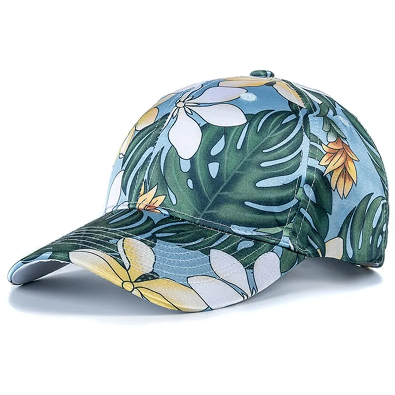 Fashion Women Tie Dye Cap Multicolor Irregular Print Baseball Cap Female Outdoor Streetwear Summer Caps Hats