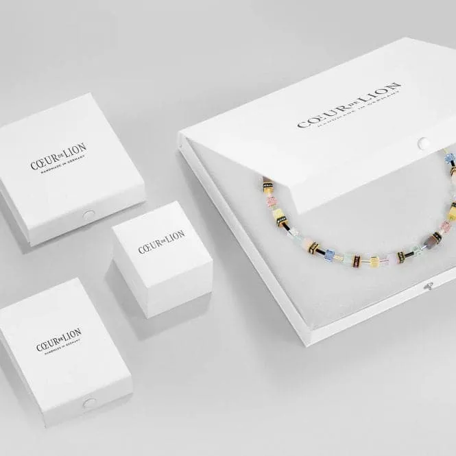 GeoCUBE® Iconic Classic Multicolour Gold Bracelet 2838/30-1521