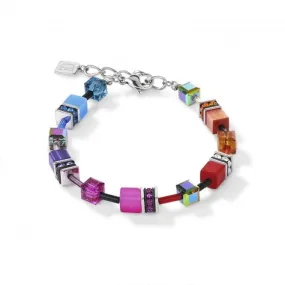 GeoCUBE® Multicolour Rainbow Bracelet 2838/30-1520