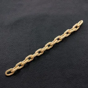 Gold Link Chain Bracelet