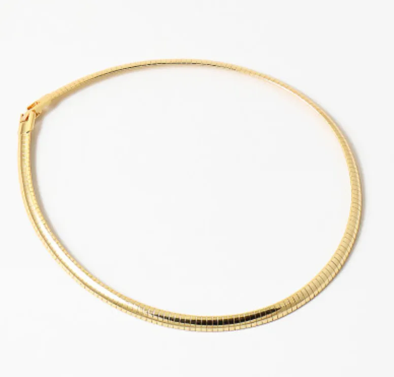 Gold Watch Chain Choker