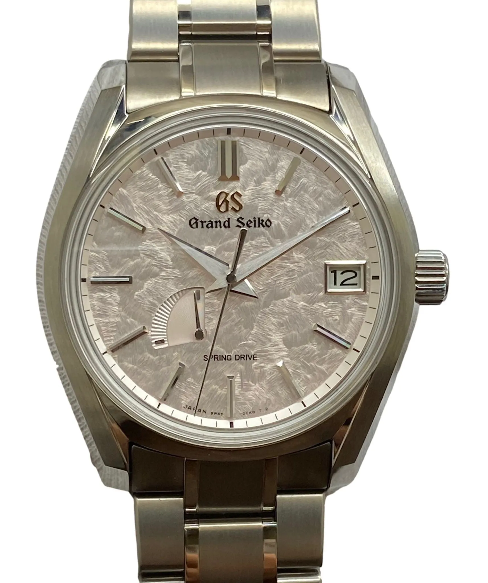 Grand Seiko Heritage Collection Seasons Spring SBGA413 Silver Dial Spring Drive Men's Watch