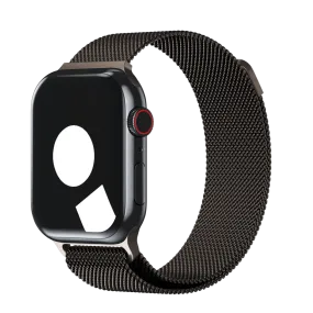 Graphite Milanese Loop for Apple Watch