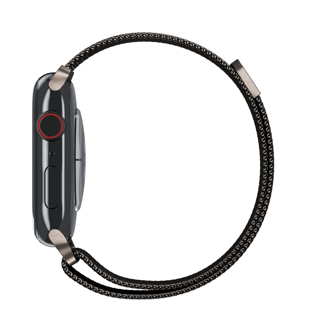 Graphite Milanese Loop for Apple Watch