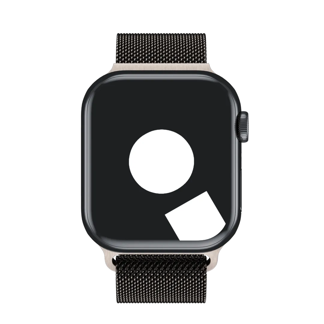 Graphite Milanese Loop for Apple Watch