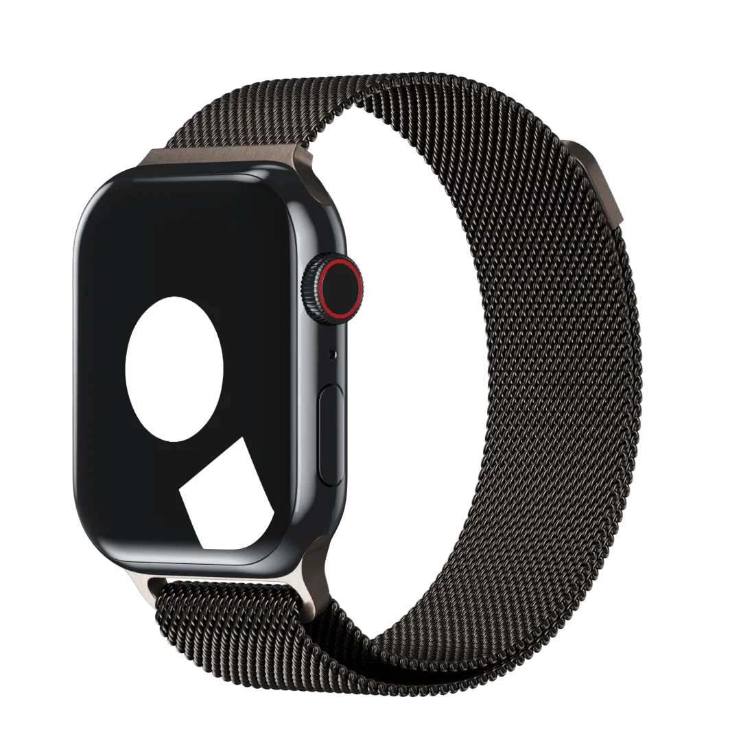 Graphite Milanese Loop for Apple Watch