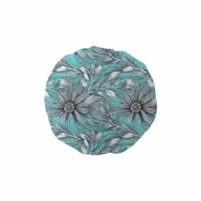 Green Elegant Floral 50  Shower Cap