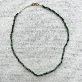 Greta Rubyzoesite Necklace