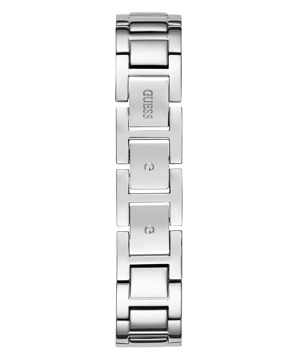 GUESS Ladies Silver Tone Silver Analog Watch