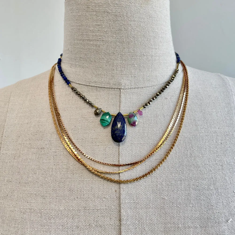 Hailey Gerrits Dryad Necklace (Lapis)