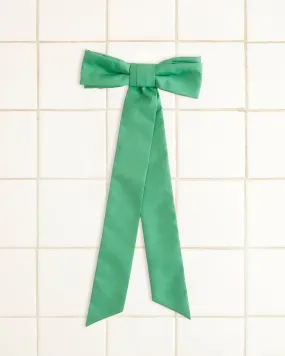 Harbor Bow Barrette - Green