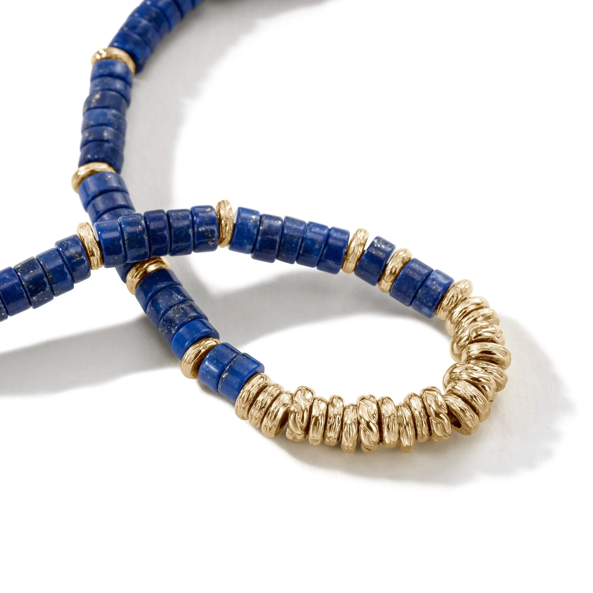 Heishi Beaded Bracelet - Lapis Lazuli