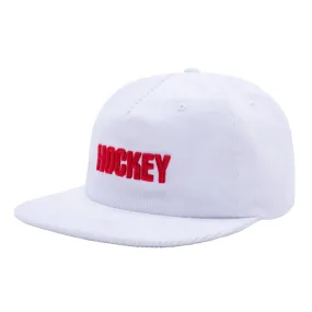 HOCKEY CORDUROY 5-PANEL WHITE