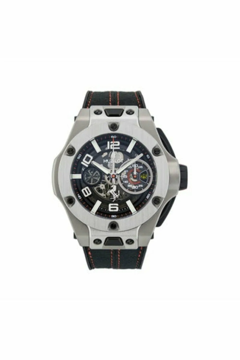 hublot big bang ferrari unico titanium 45mm limited edition to 1000 pieces men's watch ref. 402.nx.0123.wr