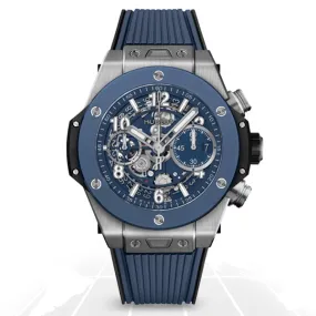 Hublot	Big Bang Unico Titanium Ceramic Blue	441.NL.5171.RX