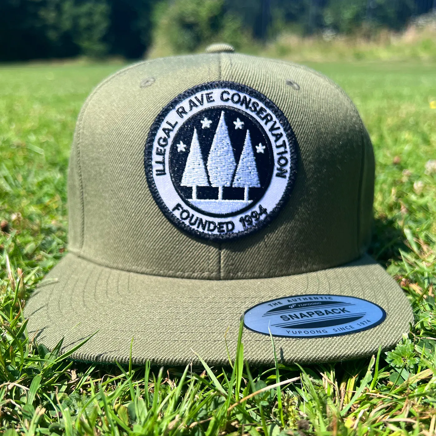 Illegal Rave - Snapback - Khaki