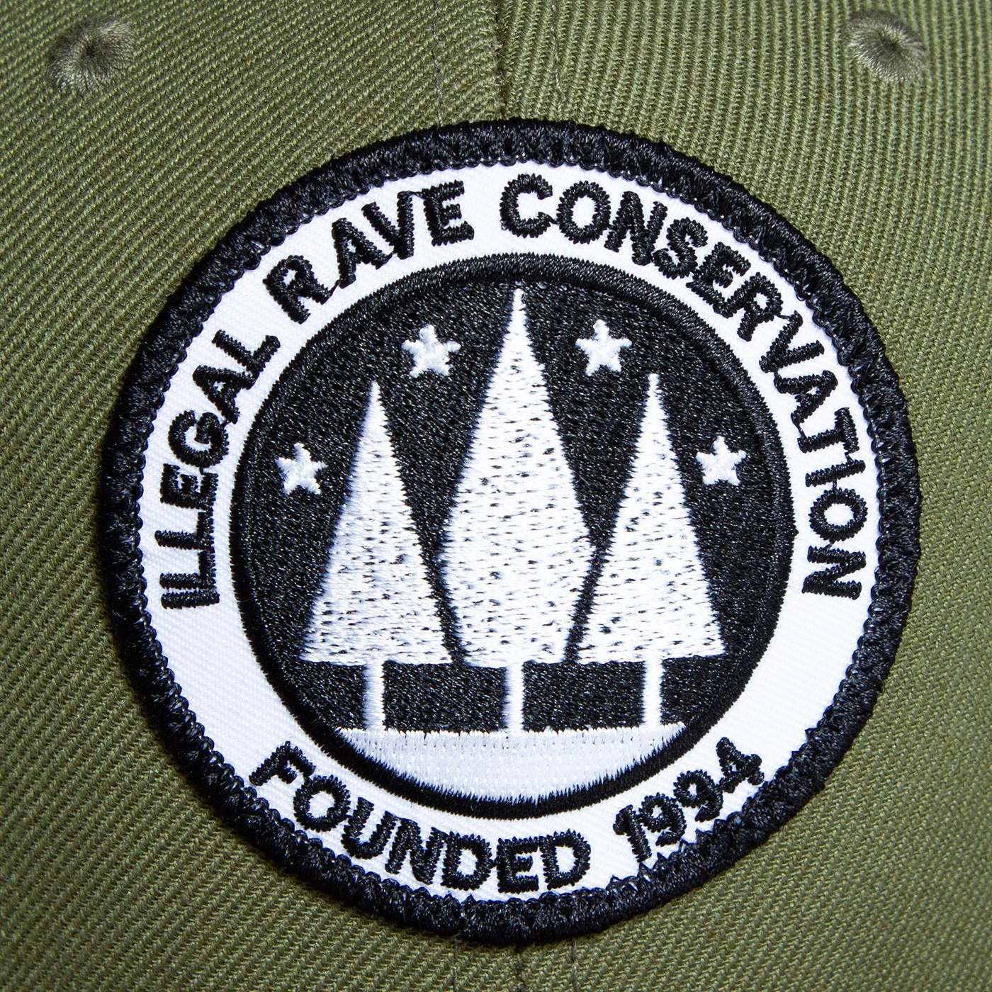 Illegal Rave - Snapback - Khaki