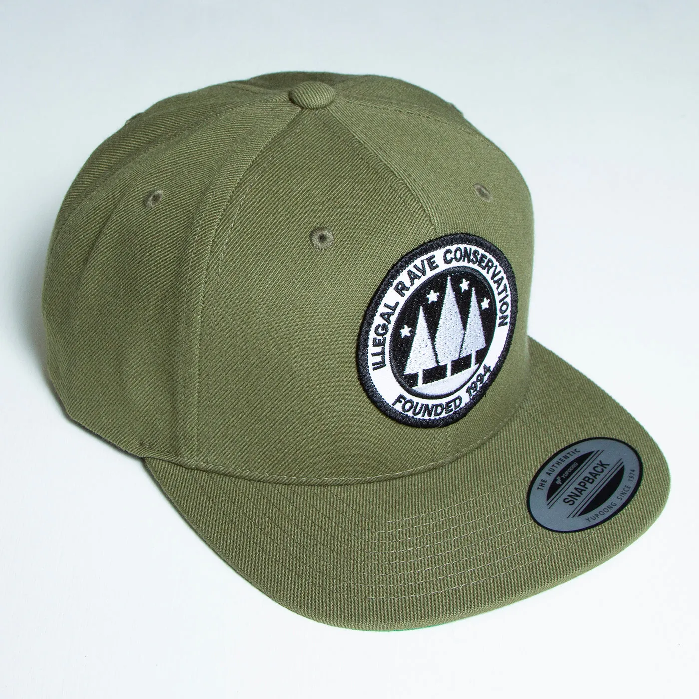 Illegal Rave - Snapback - Khaki