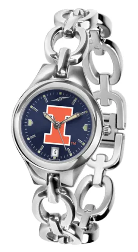 Illinois Fighting Illini Eclipse Ladies Watch - AnoChrome