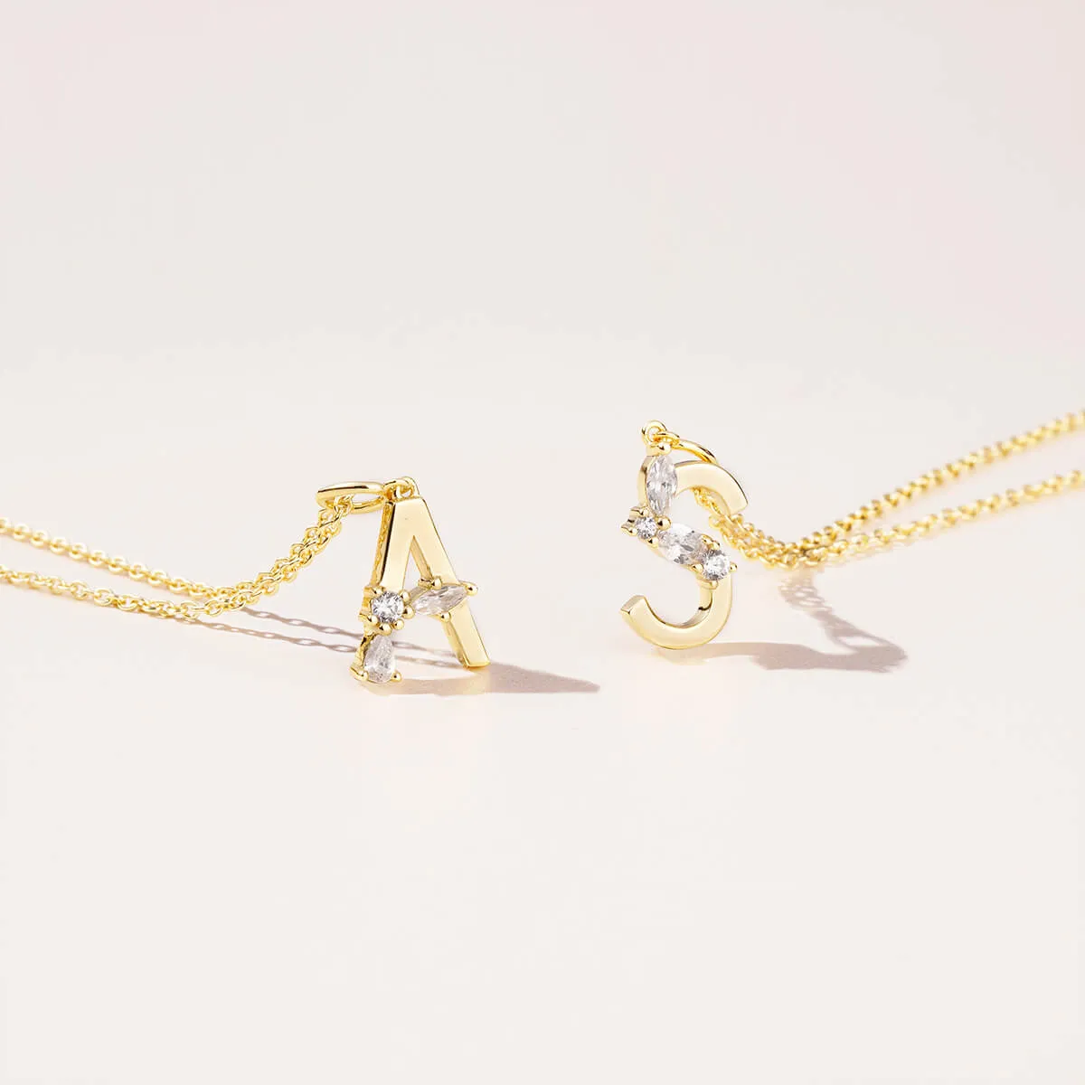 Initial Necklace | Gold