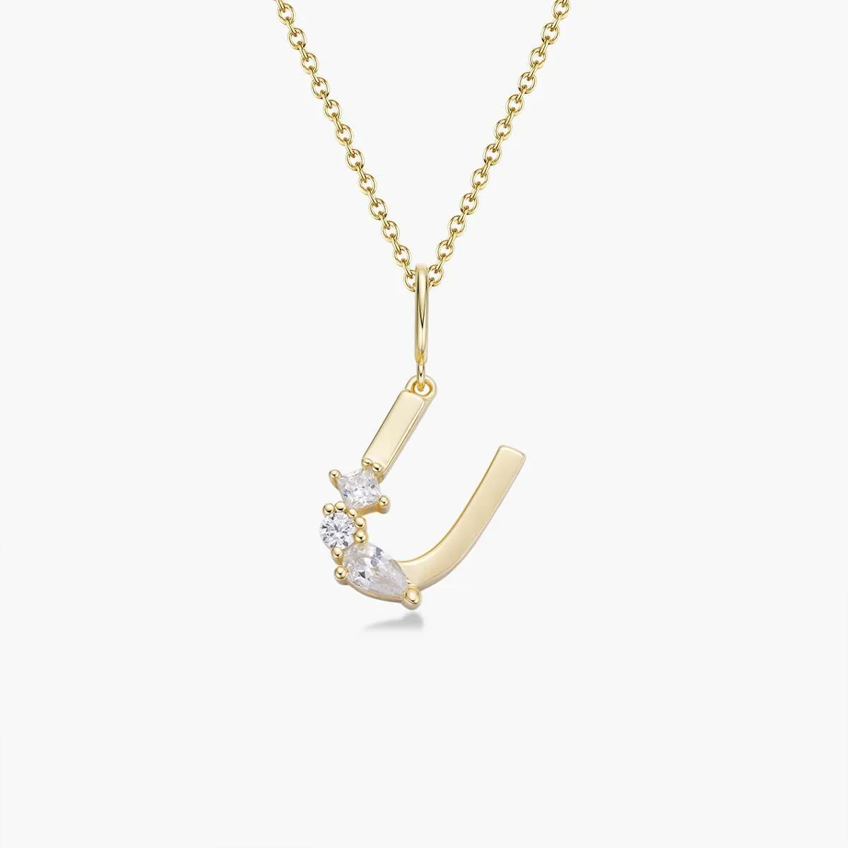 Initial Necklace | Gold