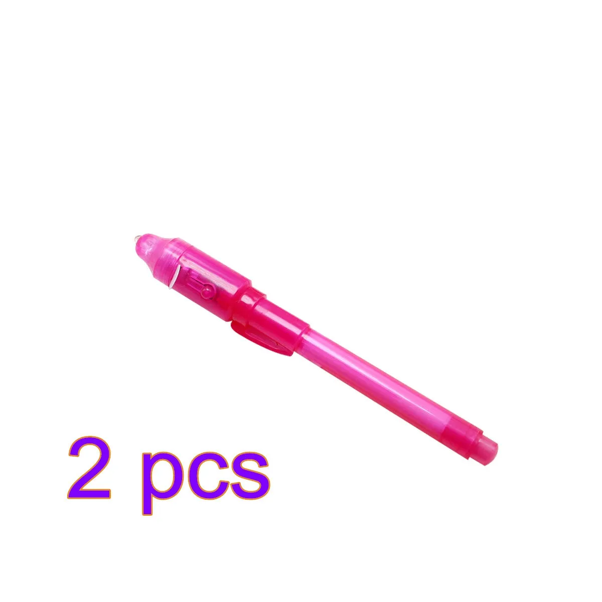 Invisible Ink Pen Spy Pen with Built in UV Light Magic Marker for Drawing Secret Message Writing Currency Checking Kids Spy Game Party