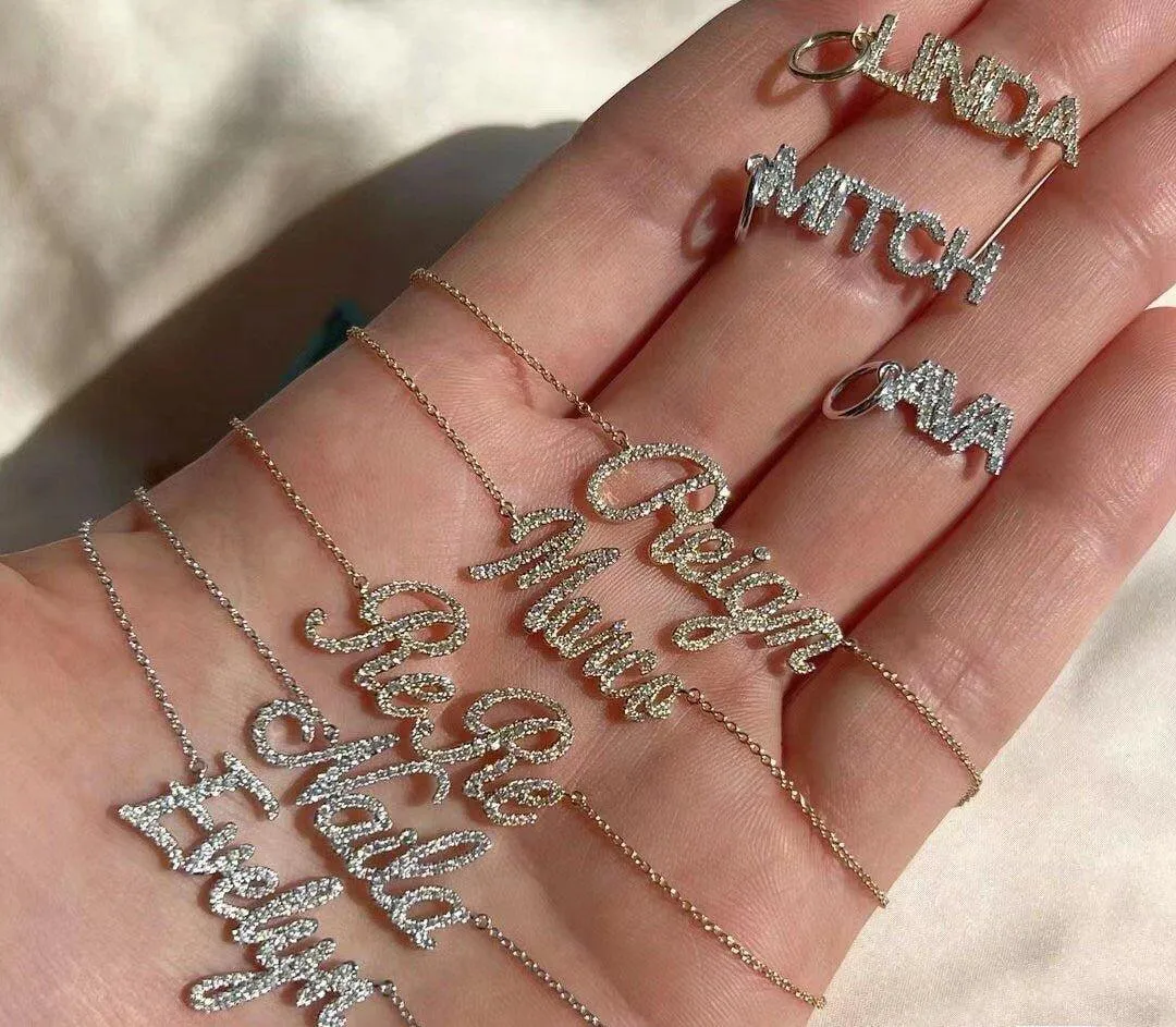 JESSICA Personalized Nameplate Necklace