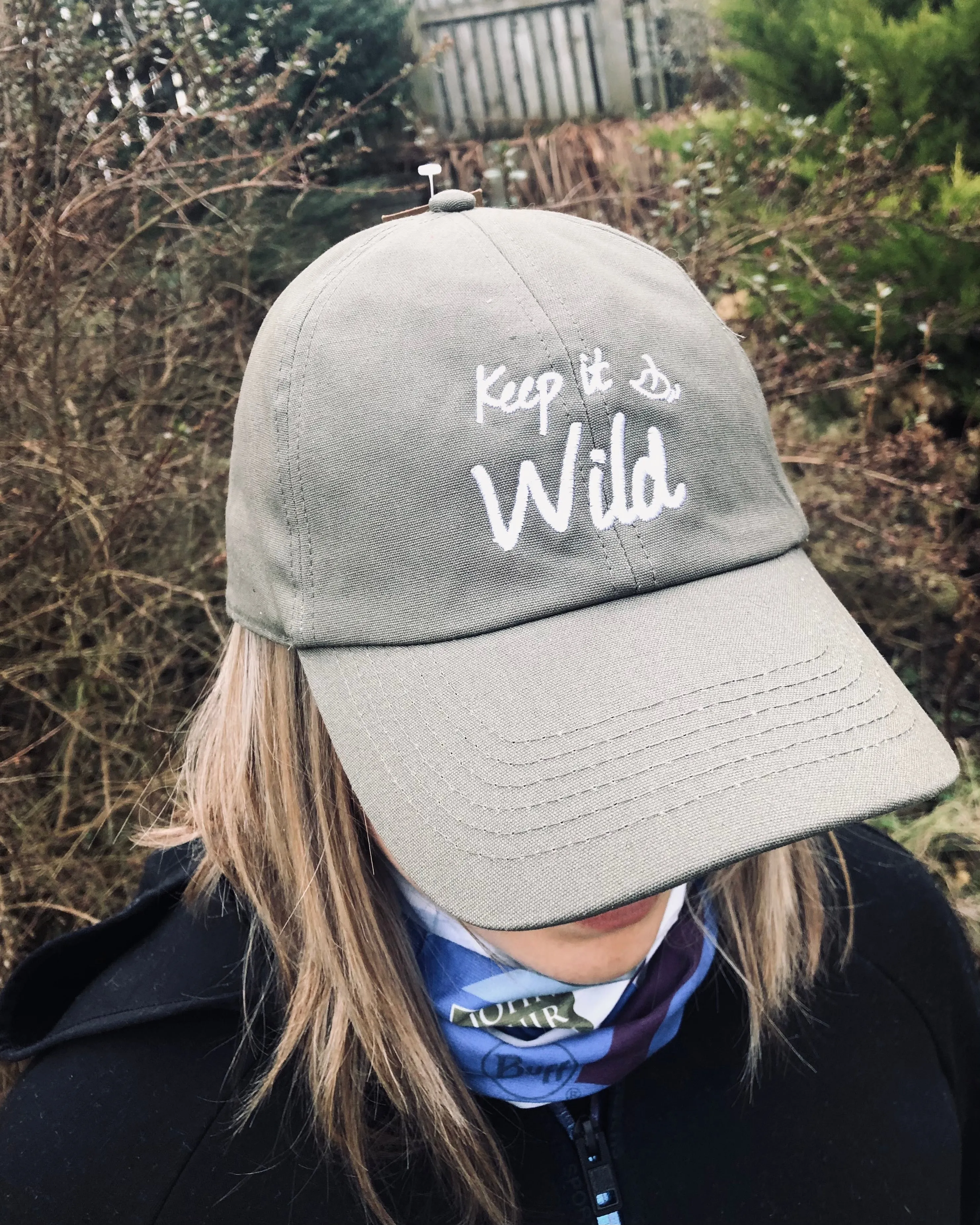 Keep it Wild Organic Cotton Cap