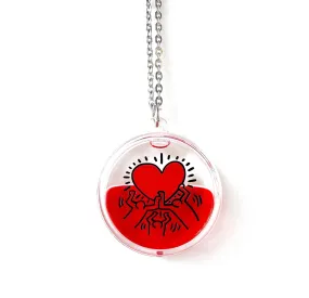 Keith Haring x ONCH - Heart Necklace