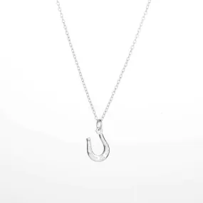 KINLEY Horseshoe with Cubic Zirconia Sterling Silver Necklace & Bracelet