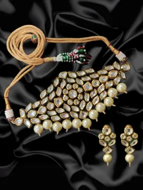 Kundan Multi Stranded Jewellery Set