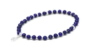 Lapis Lazuli and Silver Wrist Tasbih