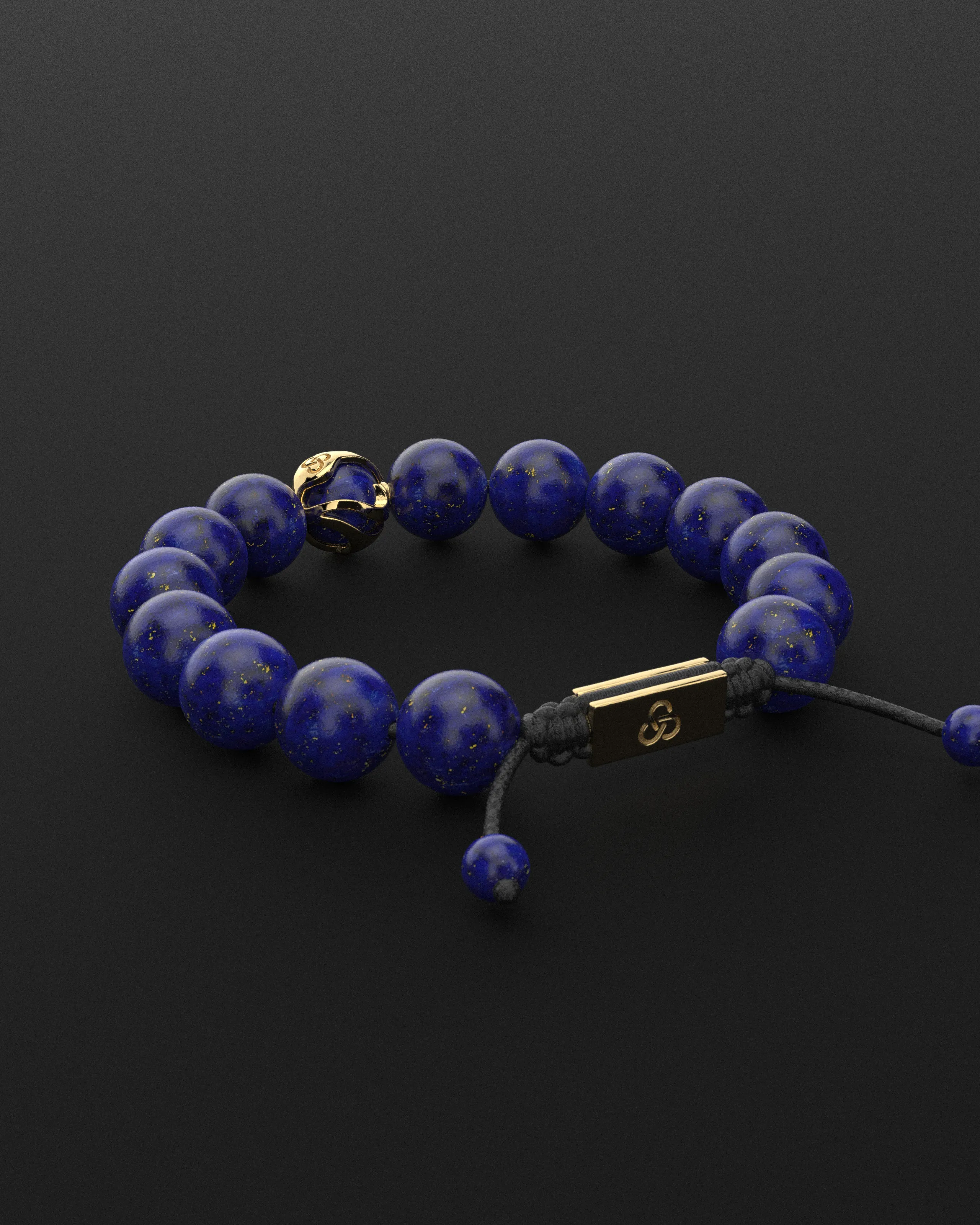 Lapis Lazuli Bracelet 12mm | Waves by Seekers Men's Jewelry