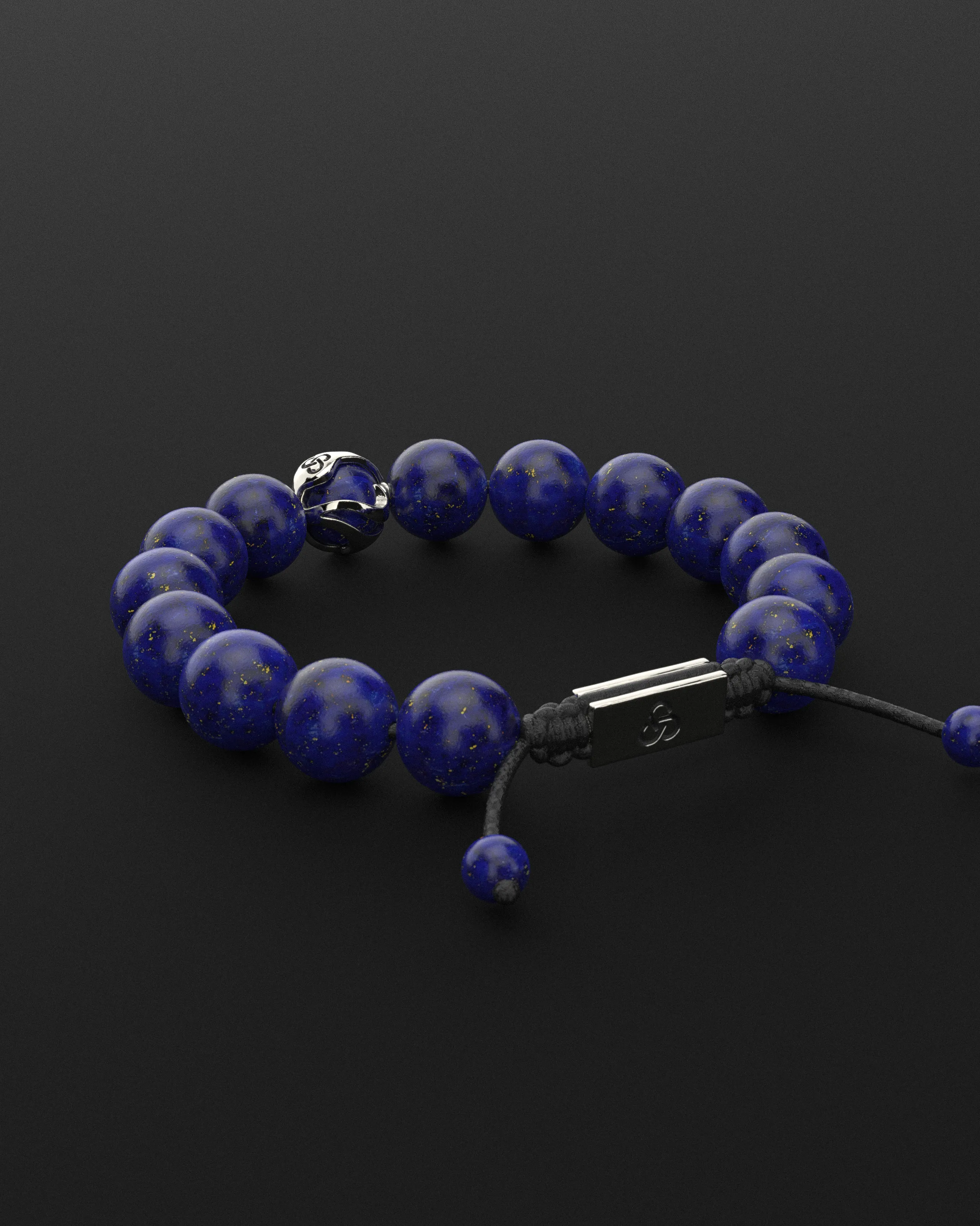 Lapis Lazuli Bracelet 12mm | Waves by Seekers Men's Jewelry