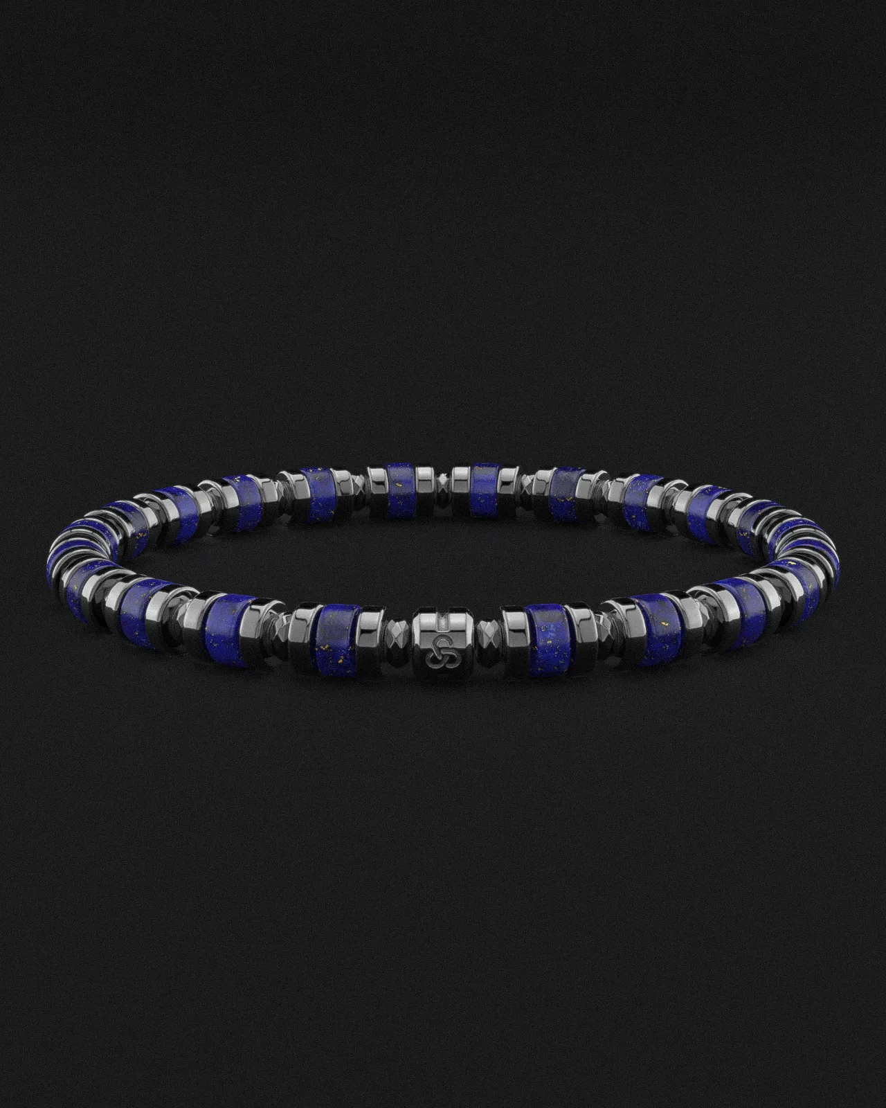 Lapis Lazuli Bracelet 6mm | Spacer by Seekers Men's Jewelry