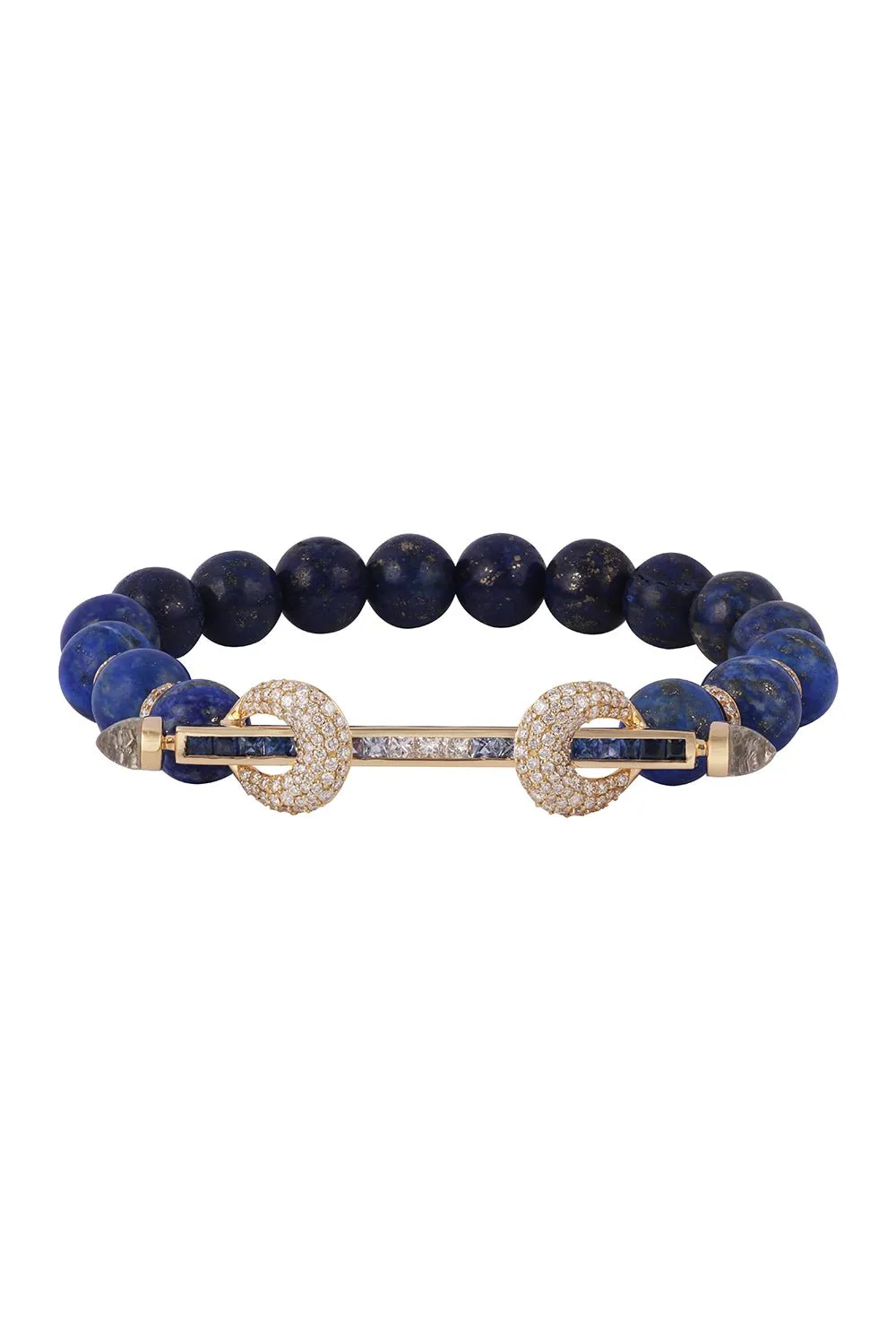 Lapis Ombre Chakra Bracelet